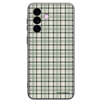 Picasee silikonový černý obal pro Samsung Galaxy A57 5G - Sage Tartan