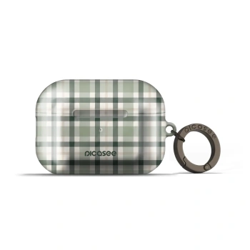 Obal pro Apple AirPods Pro 1 - Sage Tartan