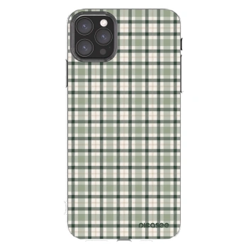 Picasee silikonový průhledný obal pro Apple iPhone 11 Pro Max - Sage Tartan