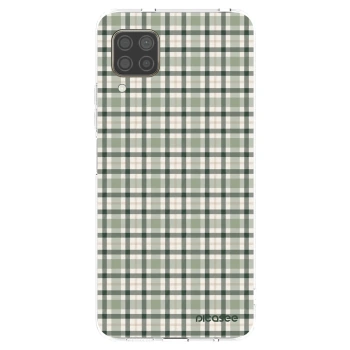 Picasee silikonový průhledný obal pro Huawei P40 Lite - Sage Tartan