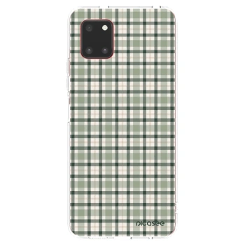 Picasee silikonový průhledný obal pro Samsung Galaxy Note 10 Lite N770F - Sage Tartan