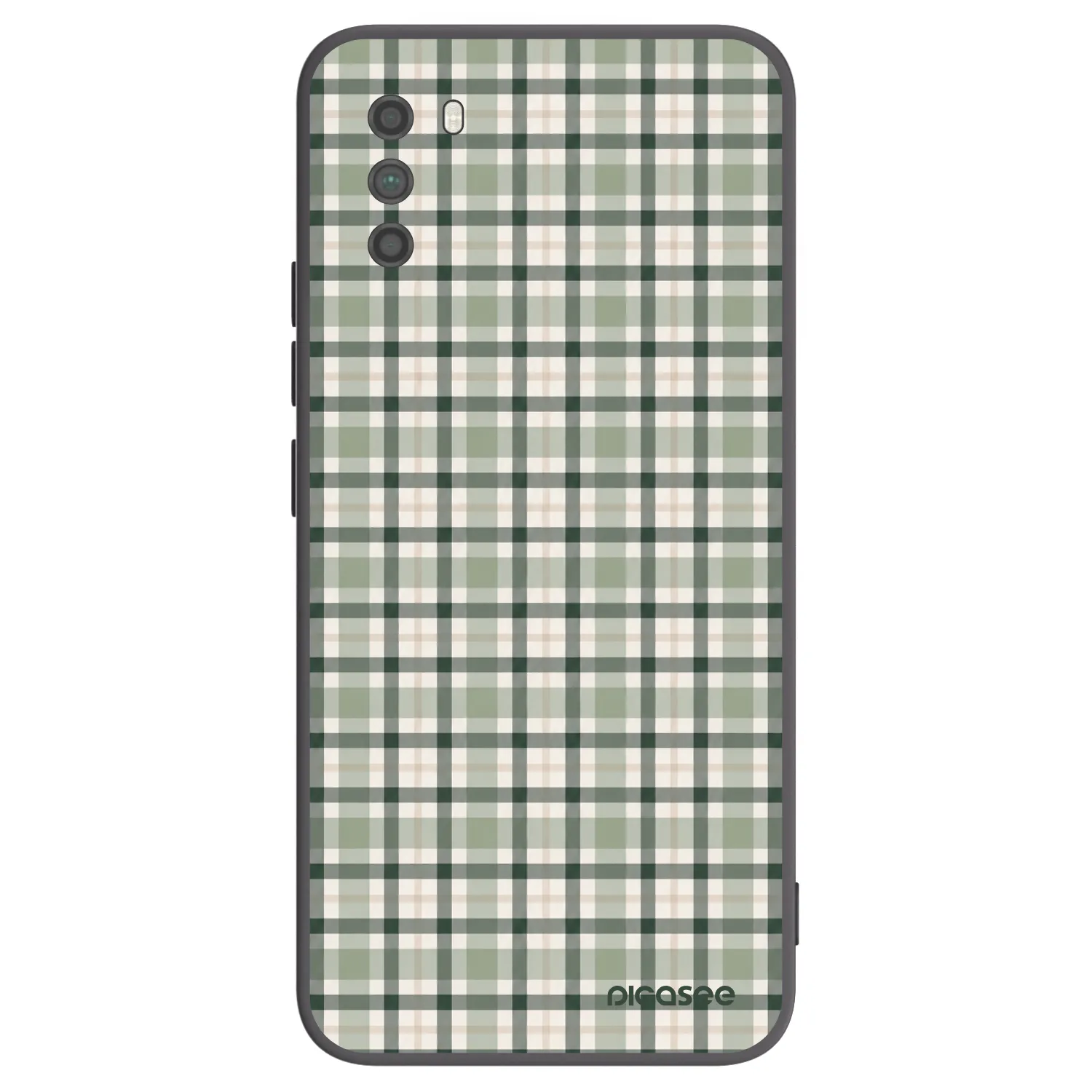 Picasee silikonový černý obal pro Xiaomi Poco M3 - Sage Tartan