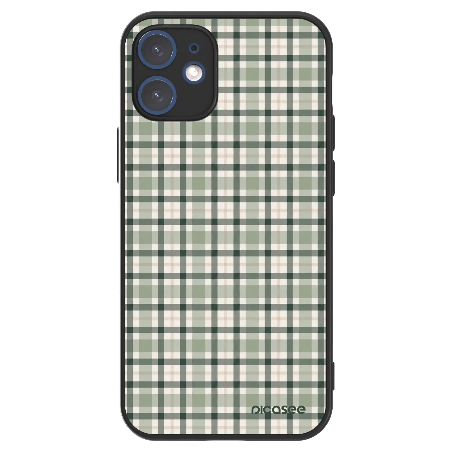 Picasee ULTIMATE CASE pro Apple iPhone 12 mini - Sage Tartan