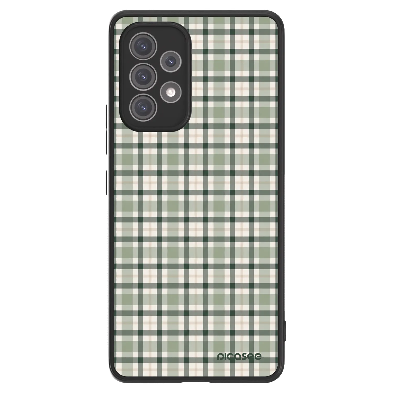 Picasee ULTIMATE CASE pro Samsung Galaxy A52 5G A525F - Sage Tartan