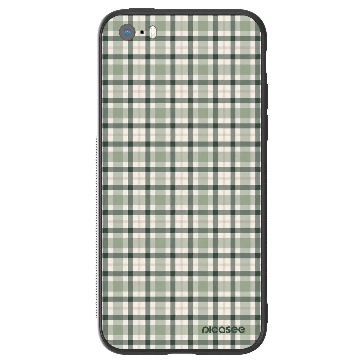 Picasee ULTIMATE CASE pro Apple iPhone 5/5S/SE - Sage Tartan