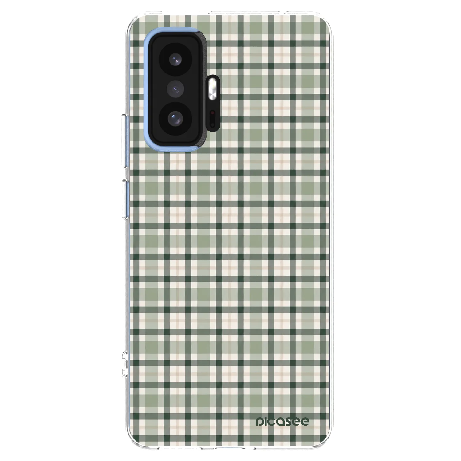 Picasee silikonový průhledný obal pro Xiaomi 11T - Sage Tartan