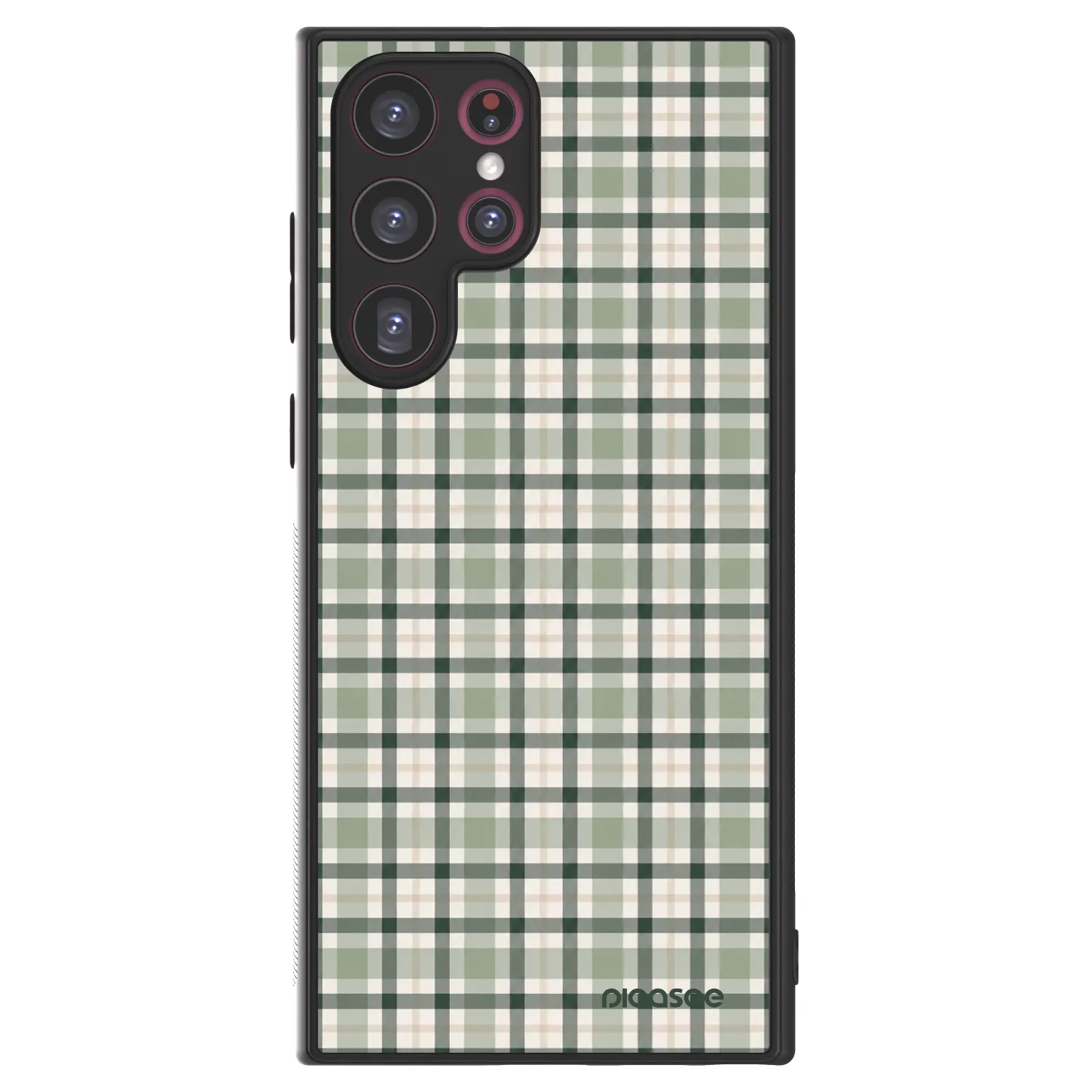 Picasee ULTIMATE CASE pro Samsung Galaxy S22 Ultra 5G - Sage Tartan