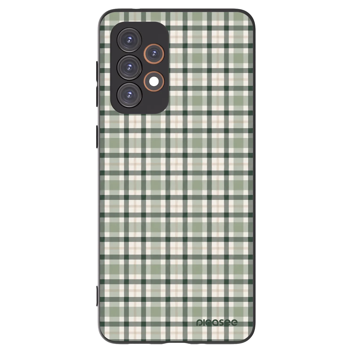 Picasee silikonový černý obal pro Samsung Galaxy A33 5G A336 - Sage Tartan