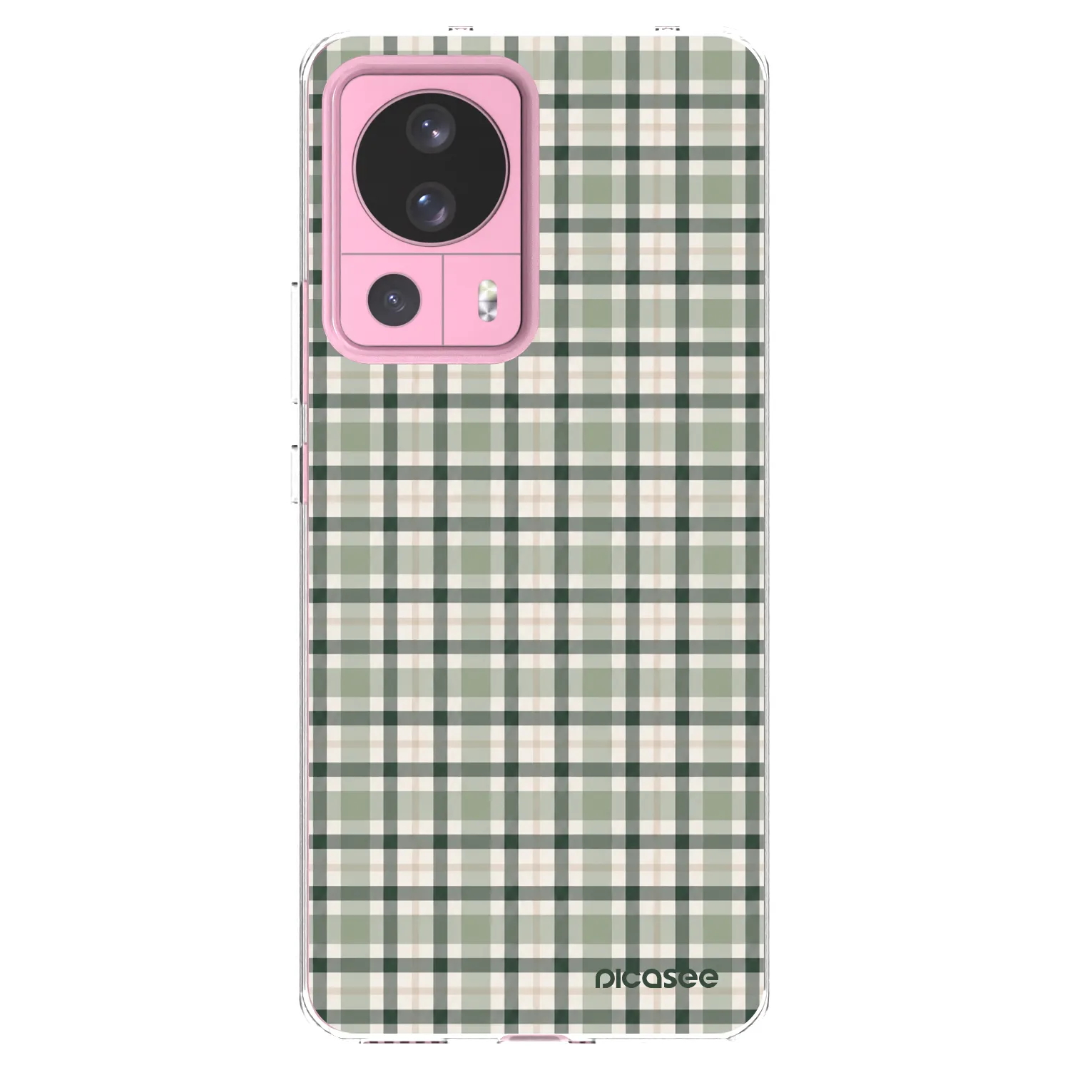 Picasee silikonový průhledný obal pro Xiaomi 13 Lite - Sage Tartan