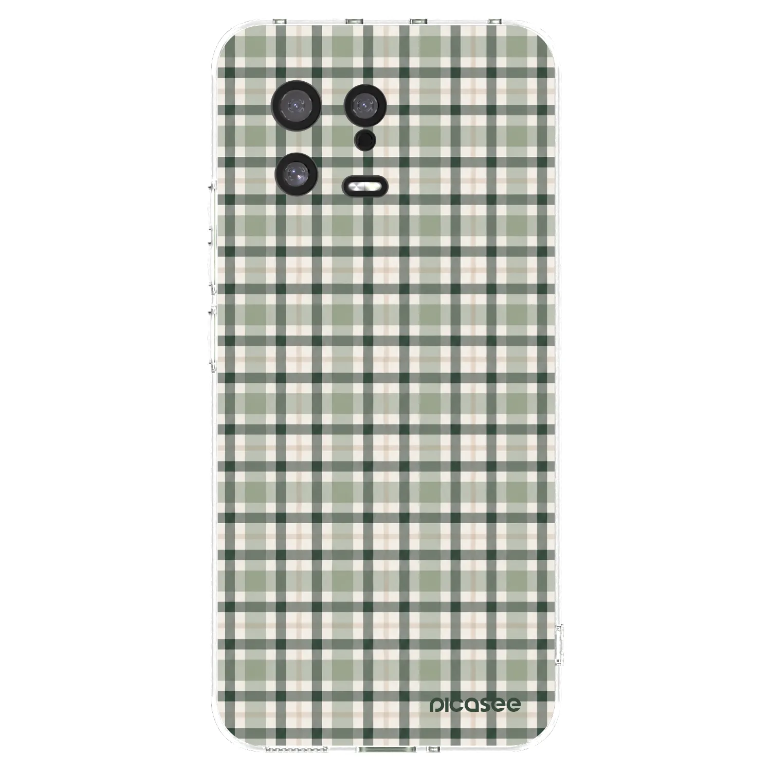 Picasee silikonový průhledný obal pro Xiaomi 13 - Sage Tartan
