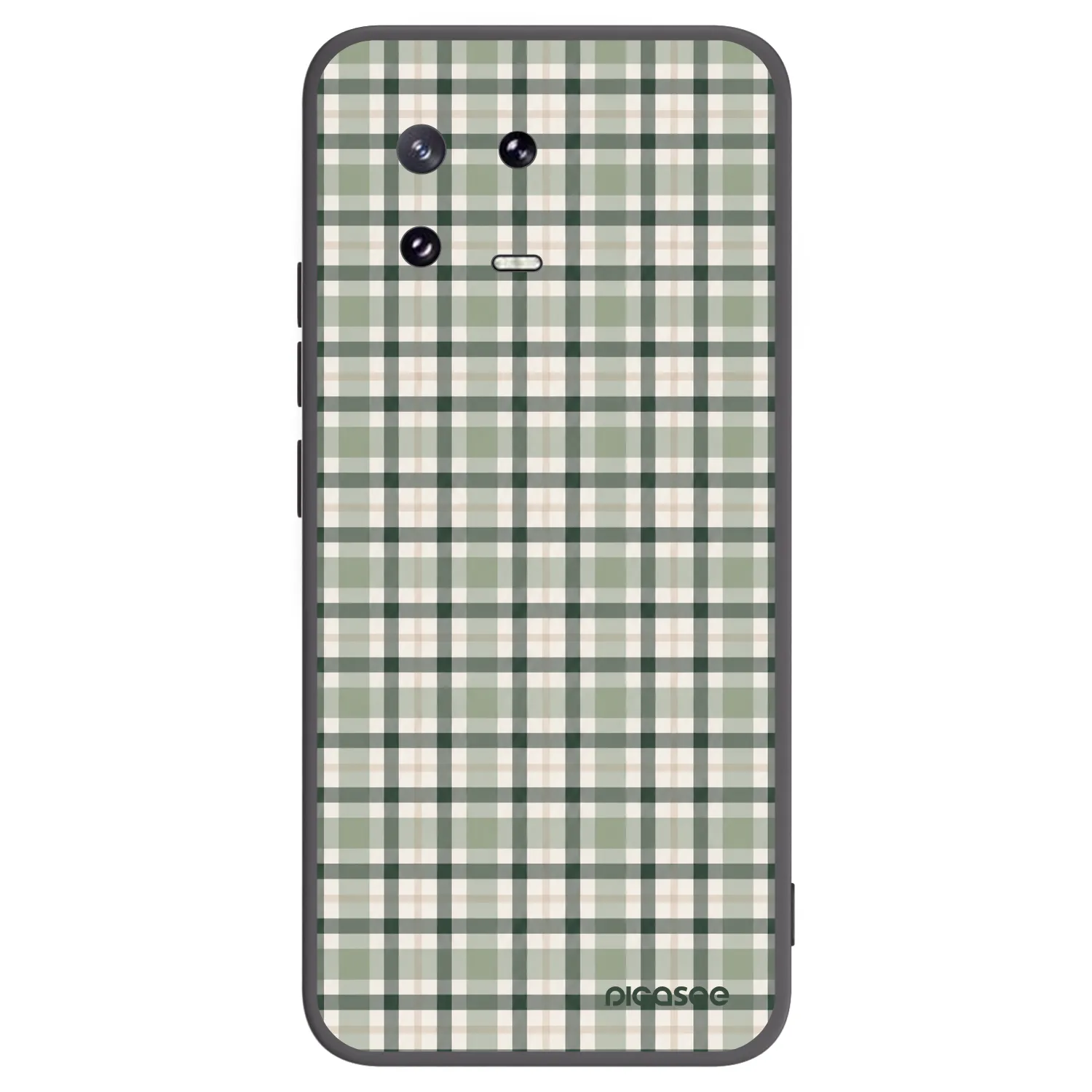 Picasee silikonový černý obal pro Xiaomi 13 Pro - Sage Tartan