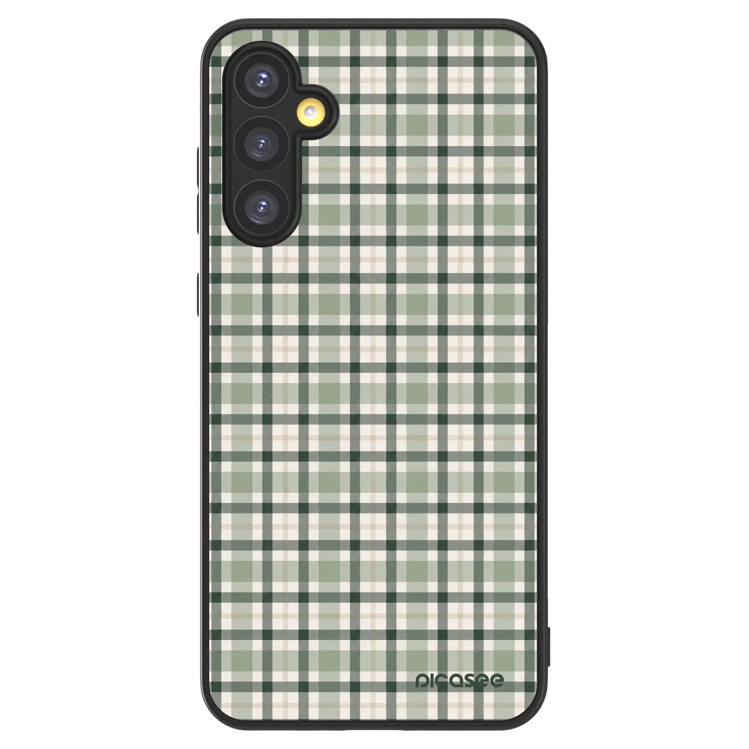 Picasee ULTIMATE CASE pro Samsung Galaxy A34 5G A346B - Sage Tartan