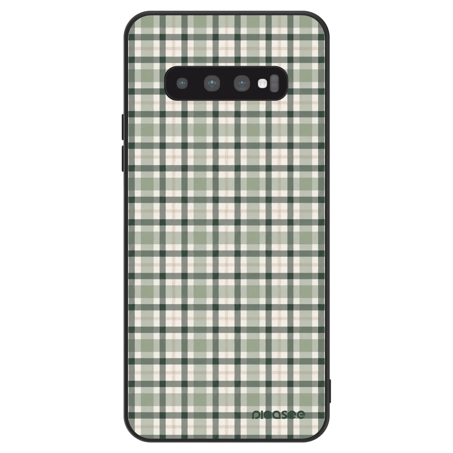 Picasee ULTIMATE CASE pro Samsung Galaxy S10 Plus G975 - Sage Tartan