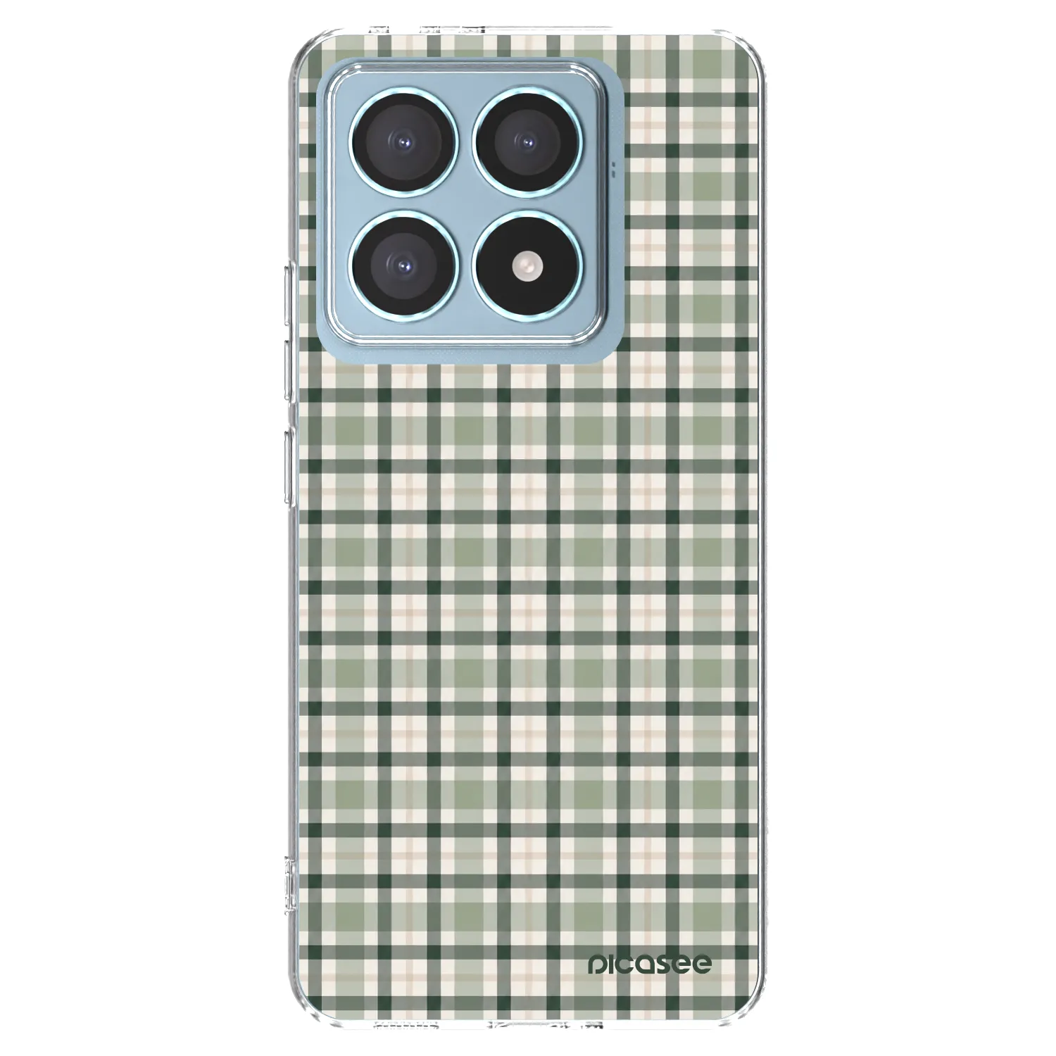 Picasee silikonový průhledný obal pro Xiaomi 14T Pro - Sage Tartan