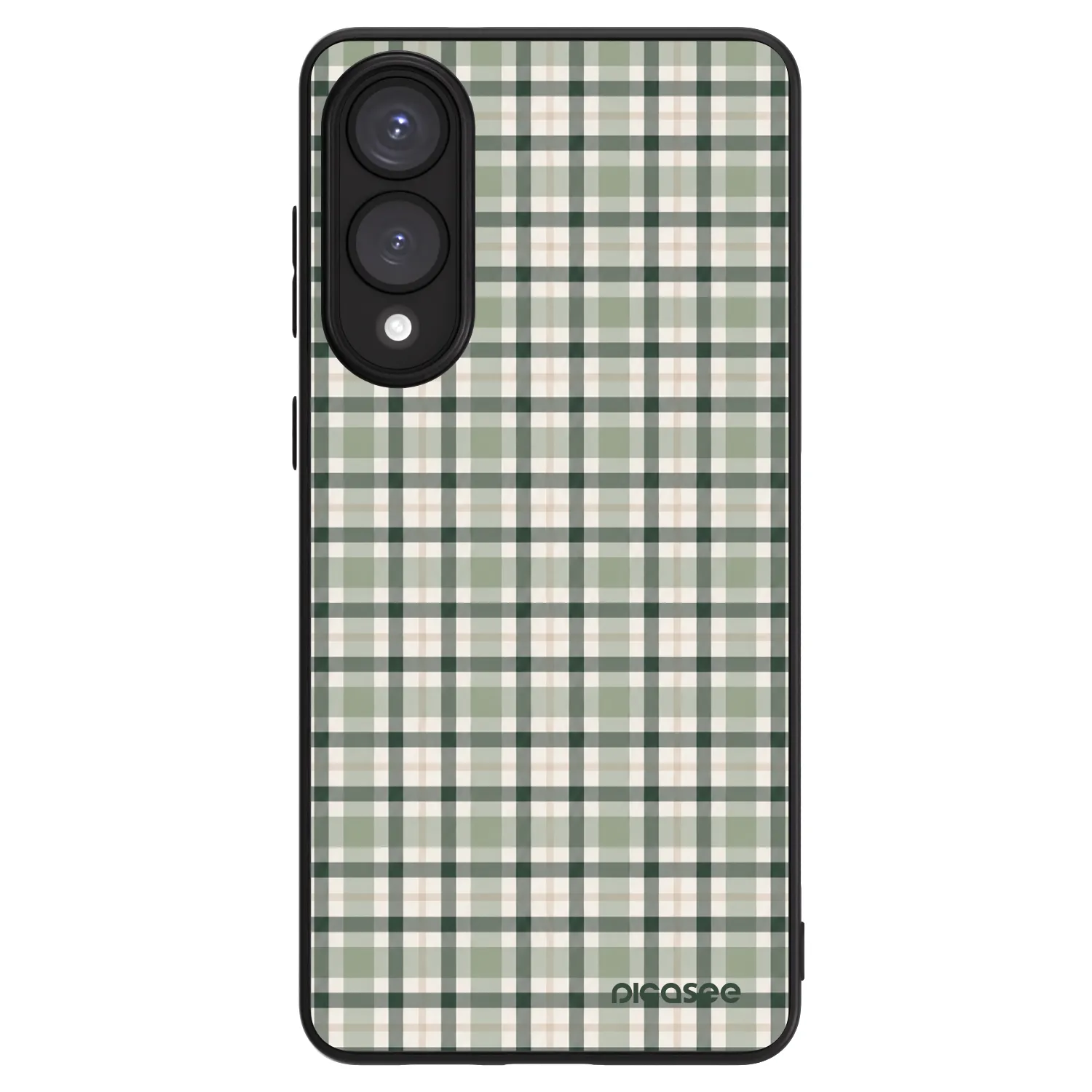 Picasee ULTIMATE CASE pro Samsung Galaxy S25 Edge 5G - Sage Tartan
