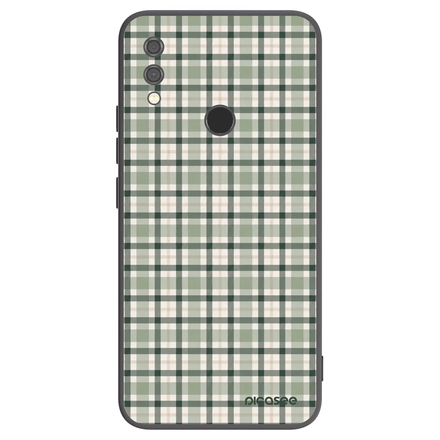 Picasee silikonový černý obal pro Xiaomi Redmi Note 7 - Sage Tartan