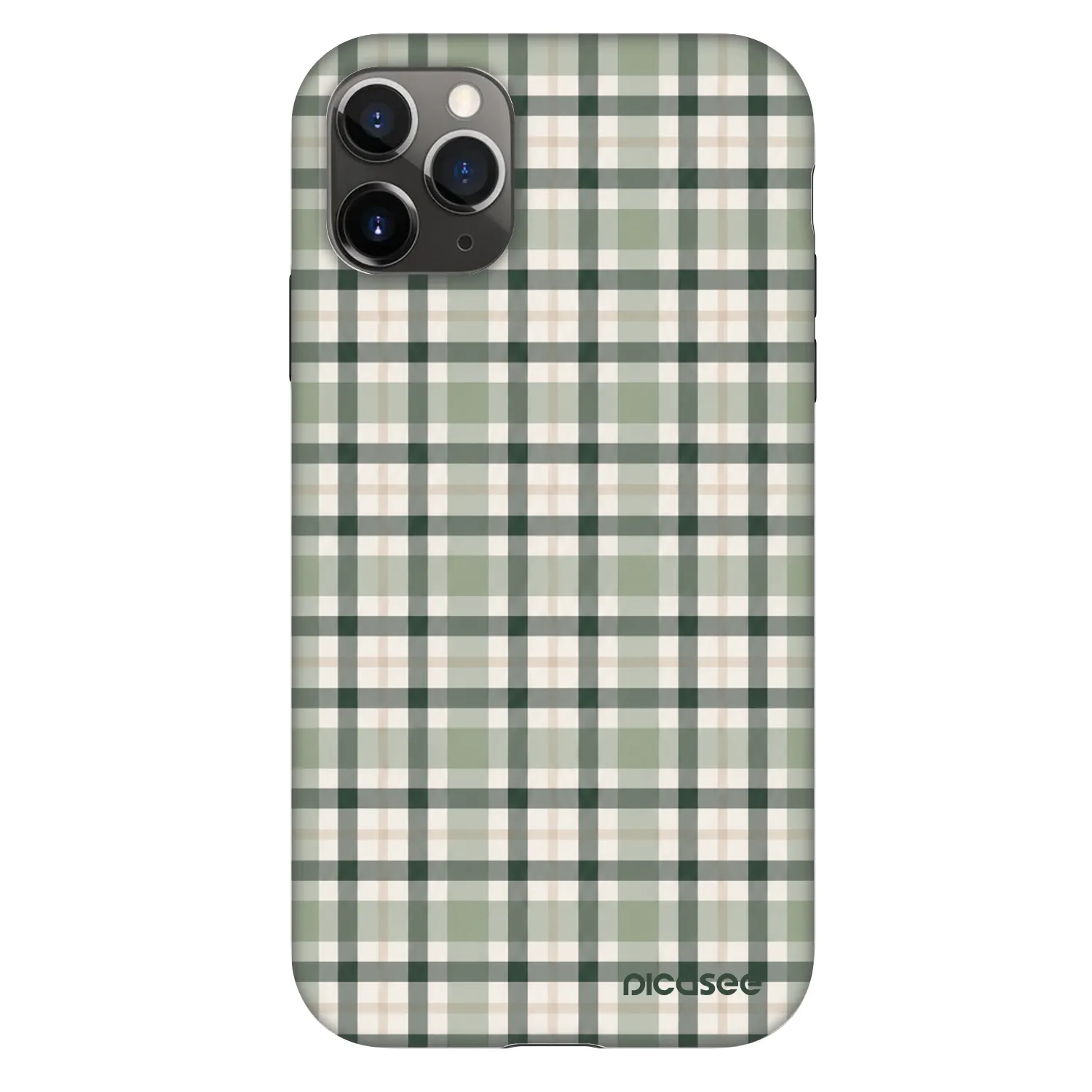 Picasee Fashion Case pro Apple iPhone 11 Pro - Sage Tartan