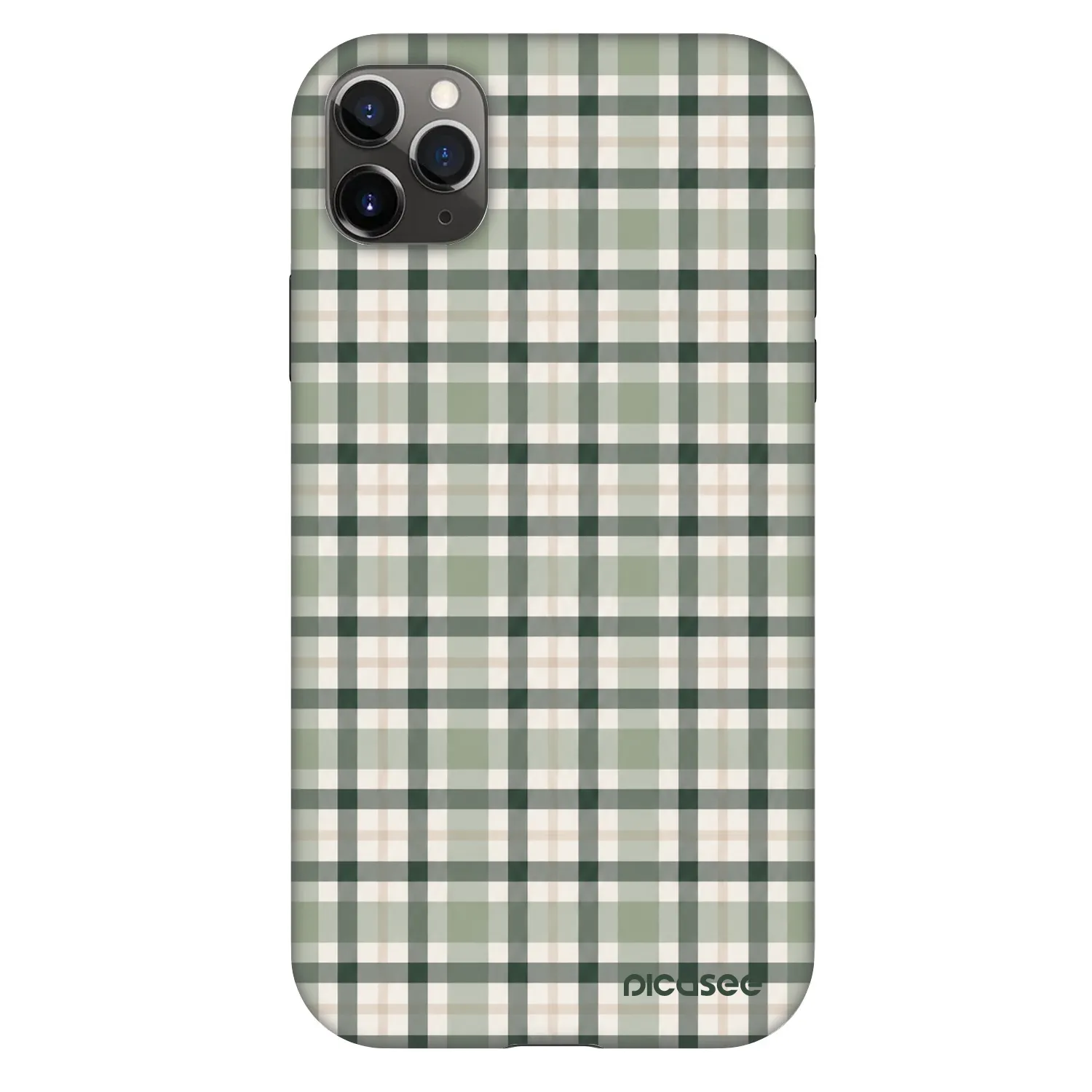 Picasee Fashion Case pro Apple iPhone 11 Pro Max - Sage Tartan