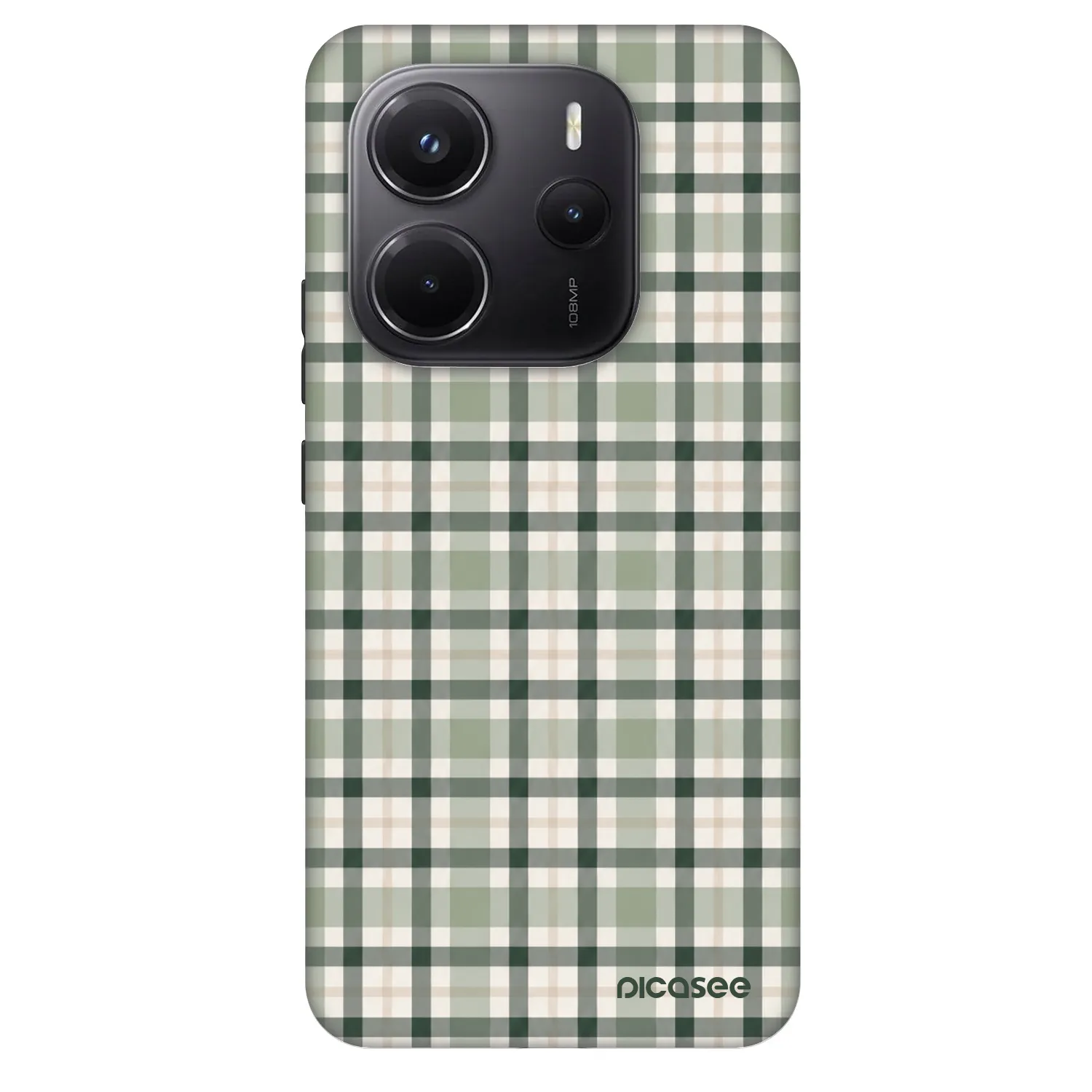 Picasee Fashion Case pro Xiaomi Redmi Note 14 5G - Sage Tartan