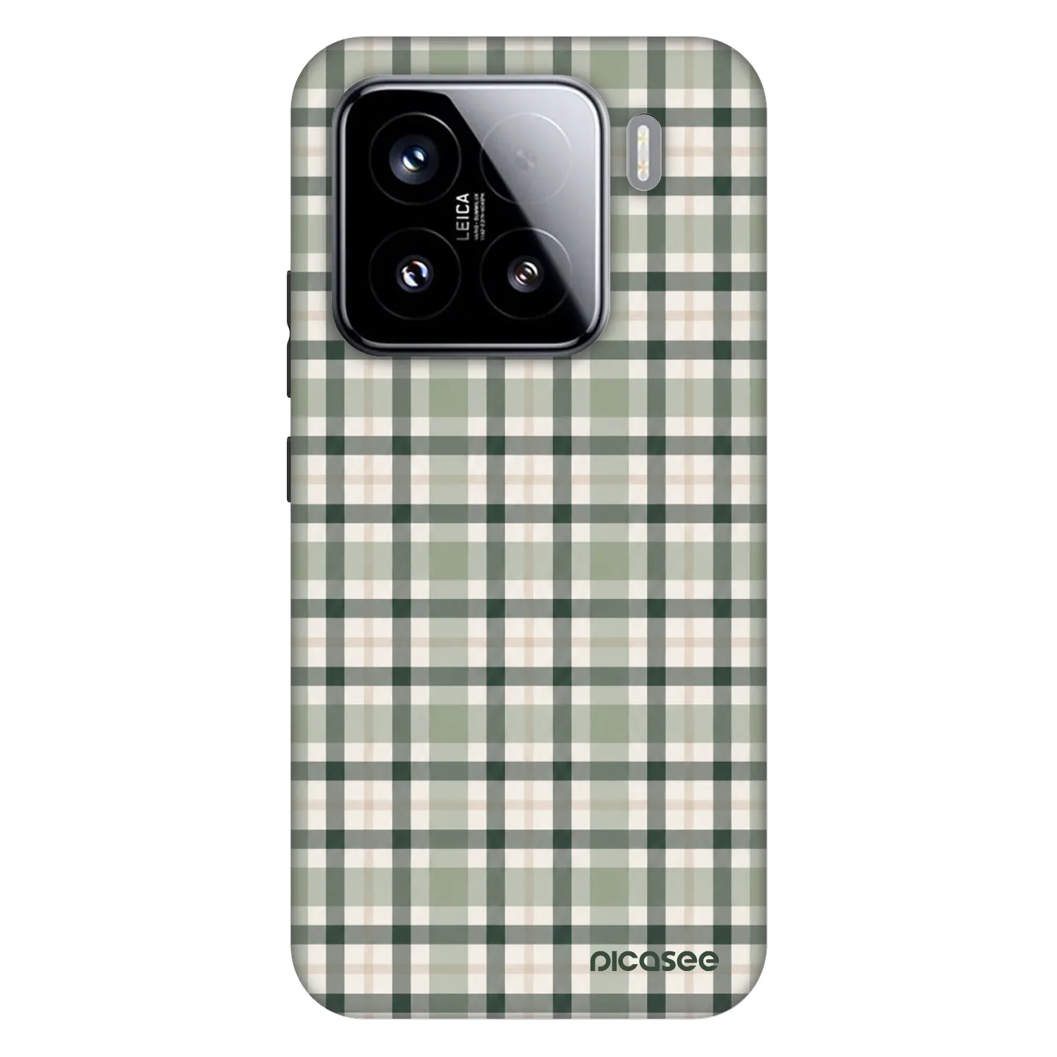Picasee Fashion Case pro Xiaomi 15 - Sage Tartan
