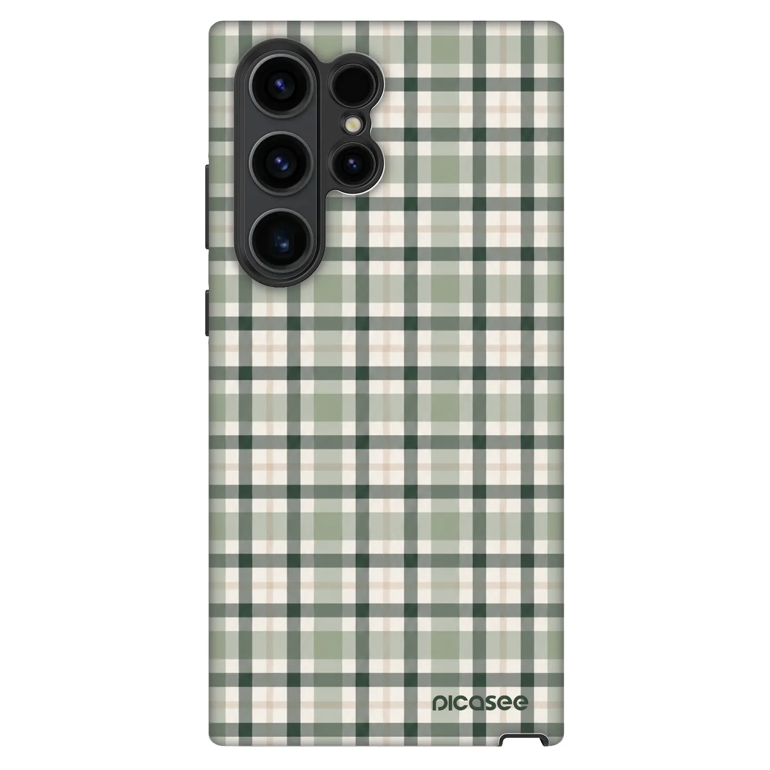Picasee Fashion Case pro Samsung Galaxy S23 Ultra 5G - Sage Tartan