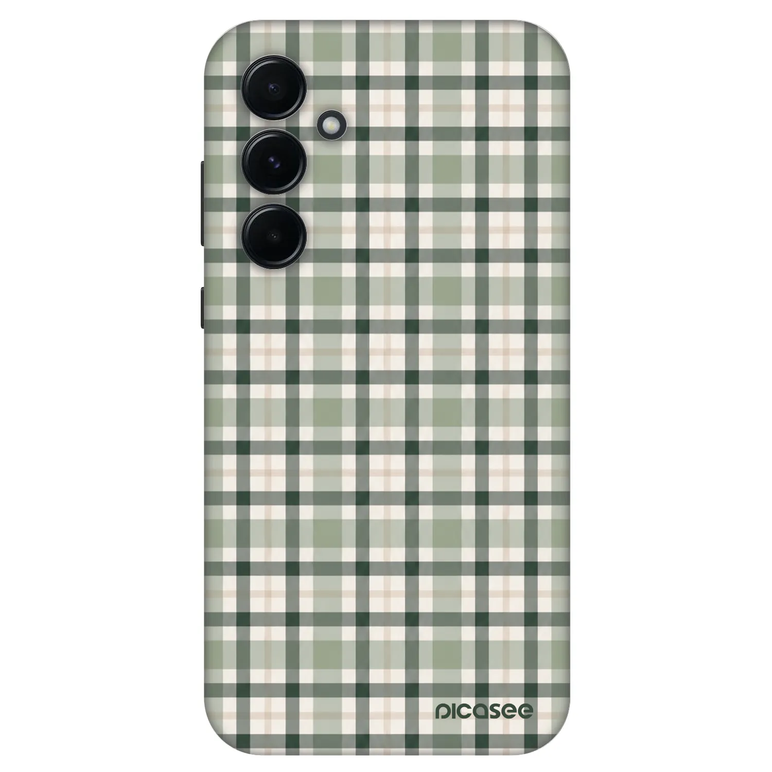 Picasee Fashion Case pro Samsung Galaxy A55 5G A556B - Sage Tartan