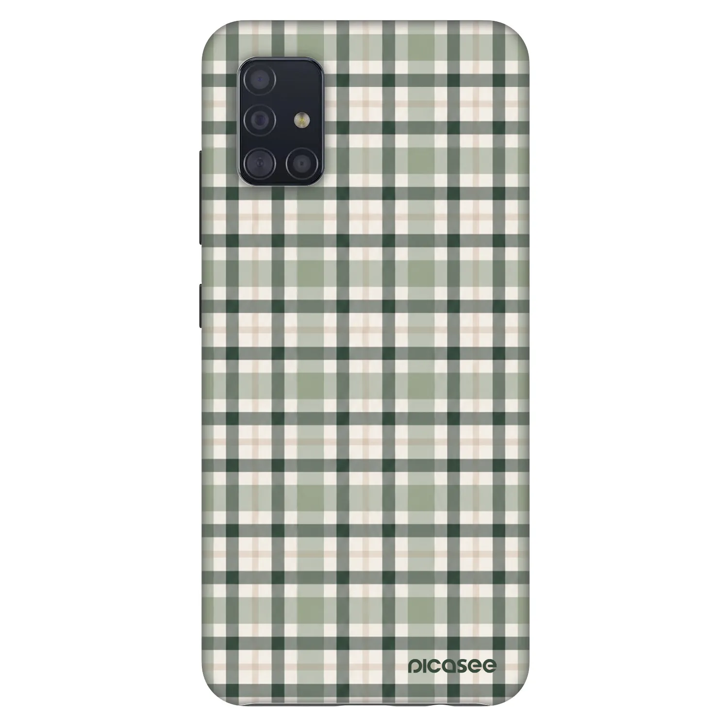 Picasee Fashion Case pro Samsung Galaxy A51 A515F - Sage Tartan