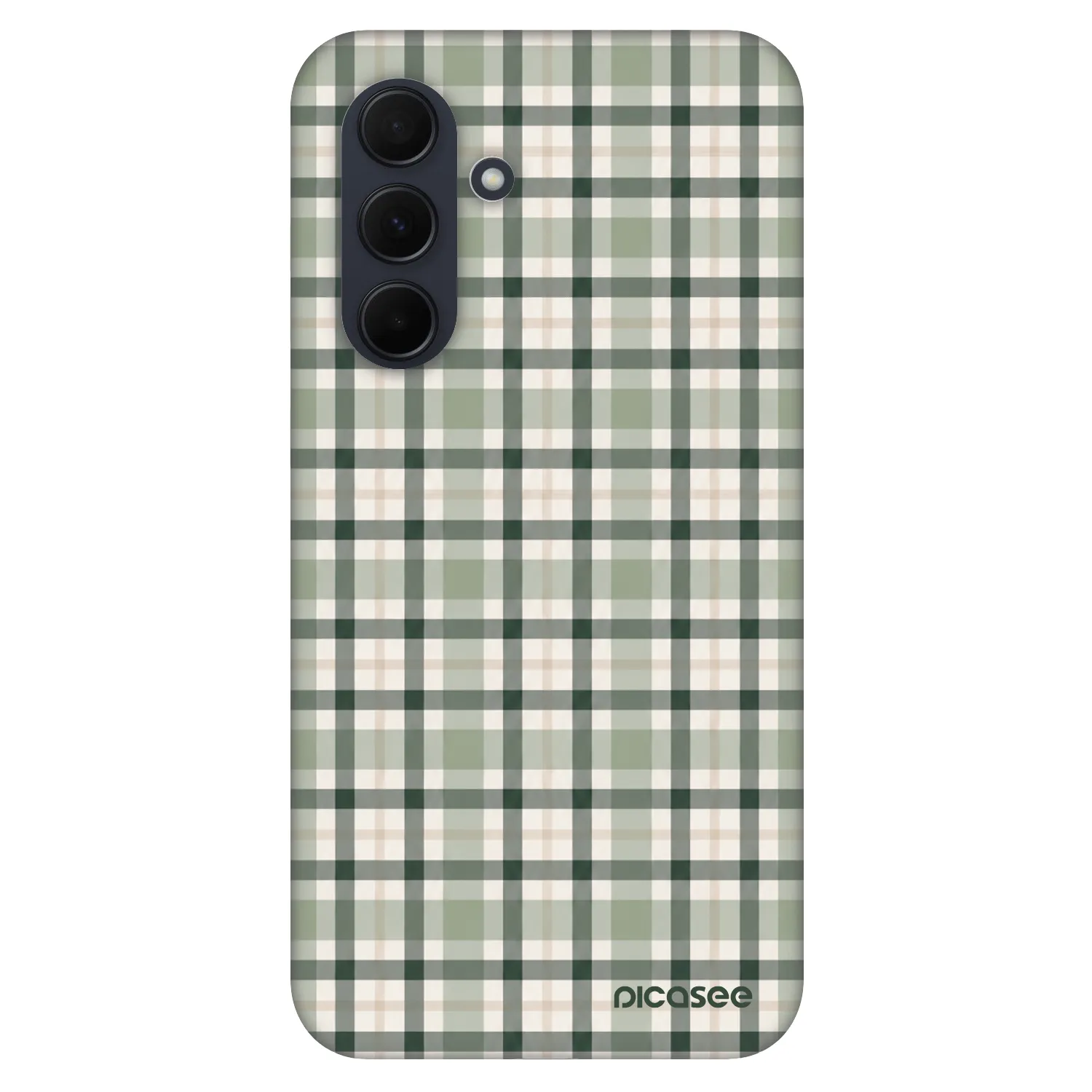 Picasee Fashion Case pro Samsung Galaxy A35 5G A356B - Sage Tartan