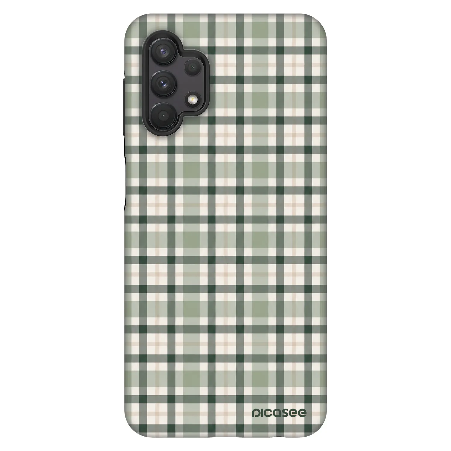 Picasee Fashion Case pro Samsung Galaxy A32 5G A326B - Sage Tartan