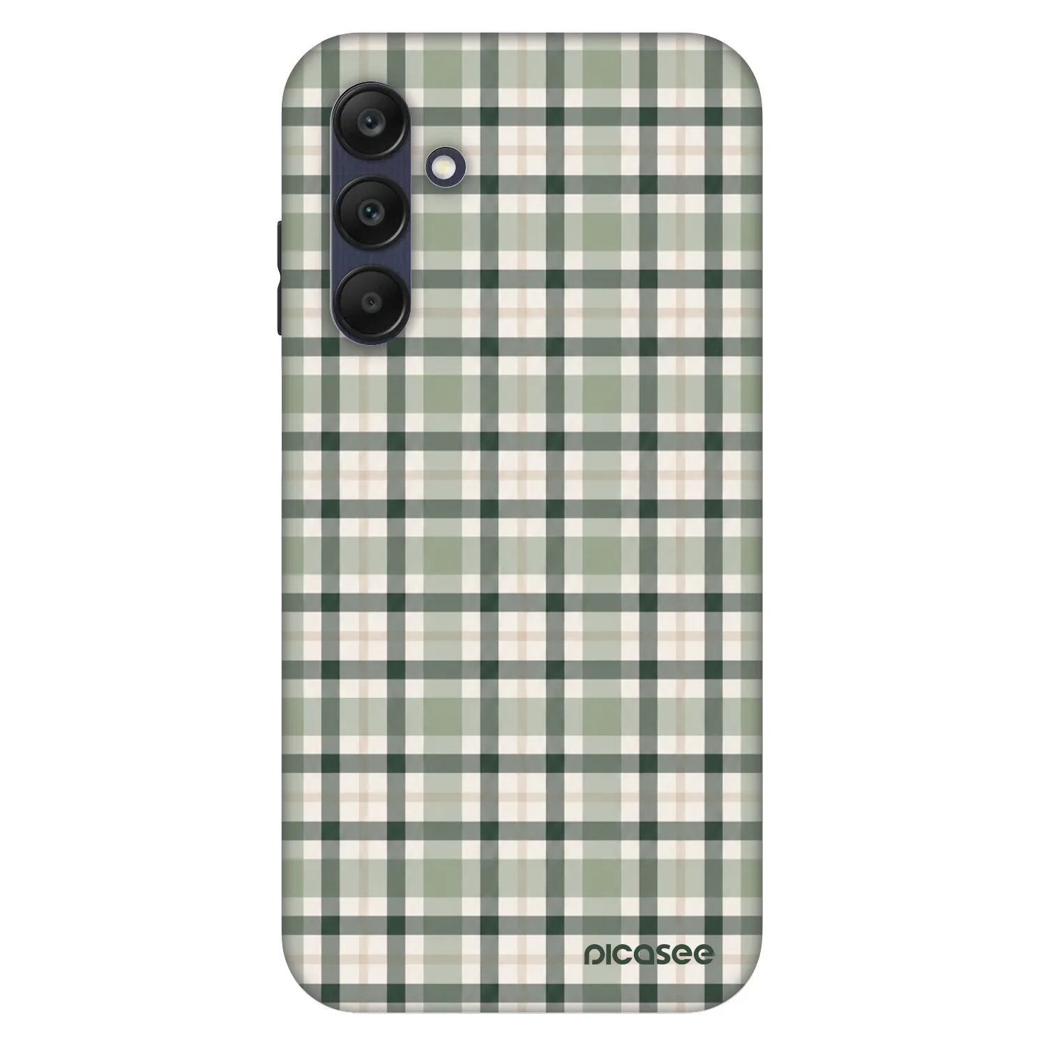 Picasee Fashion Case pro Samsung Galaxy A25 A256B 5G - Sage Tartan
