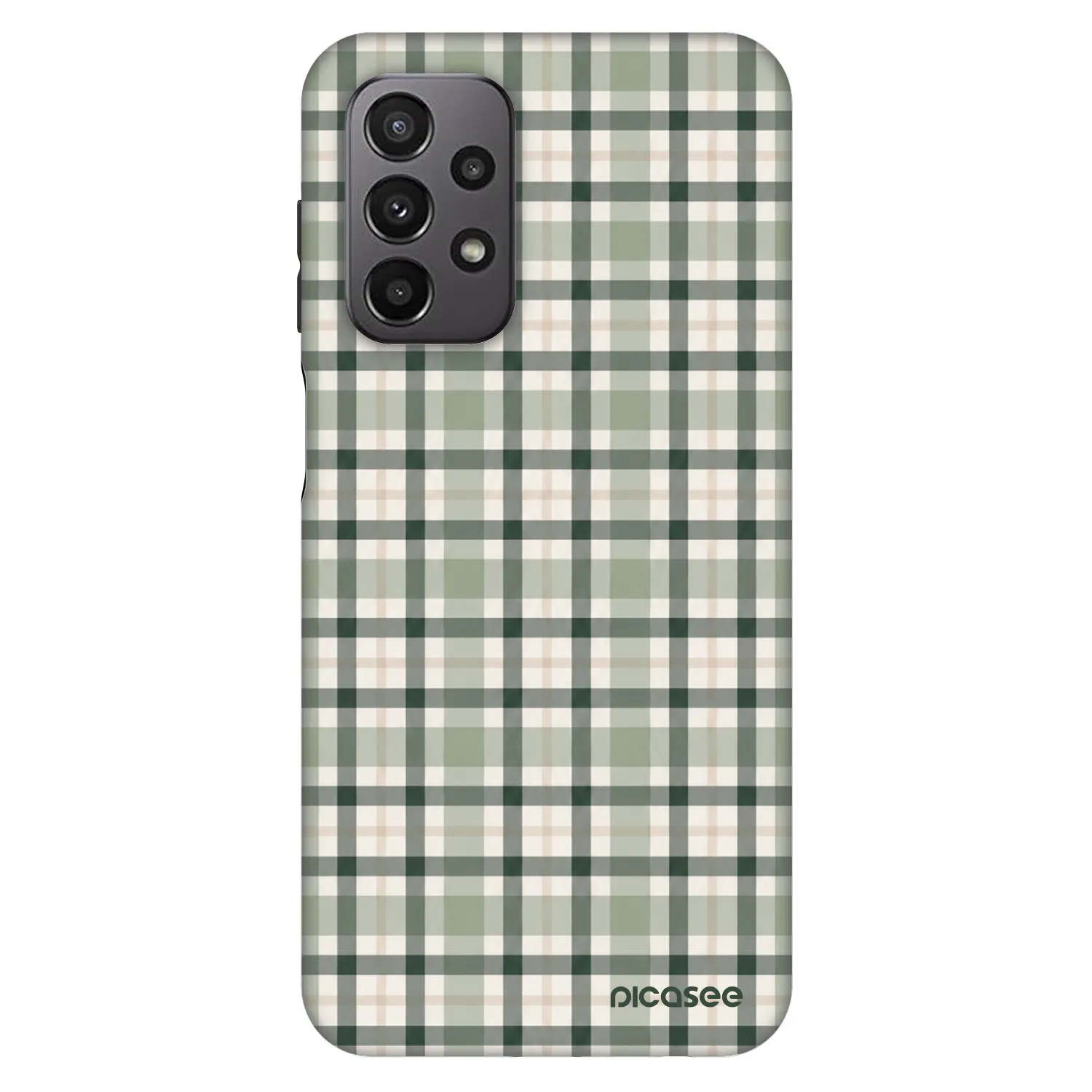 Picasee Fashion Case pro Samsung Galaxy A23 A236B 5G - Sage Tartan
