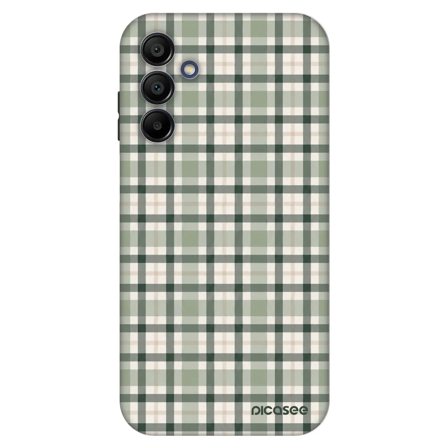 Picasee Fashion Case pro Samsung Galaxy A15 A156B 5G - Sage Tartan
