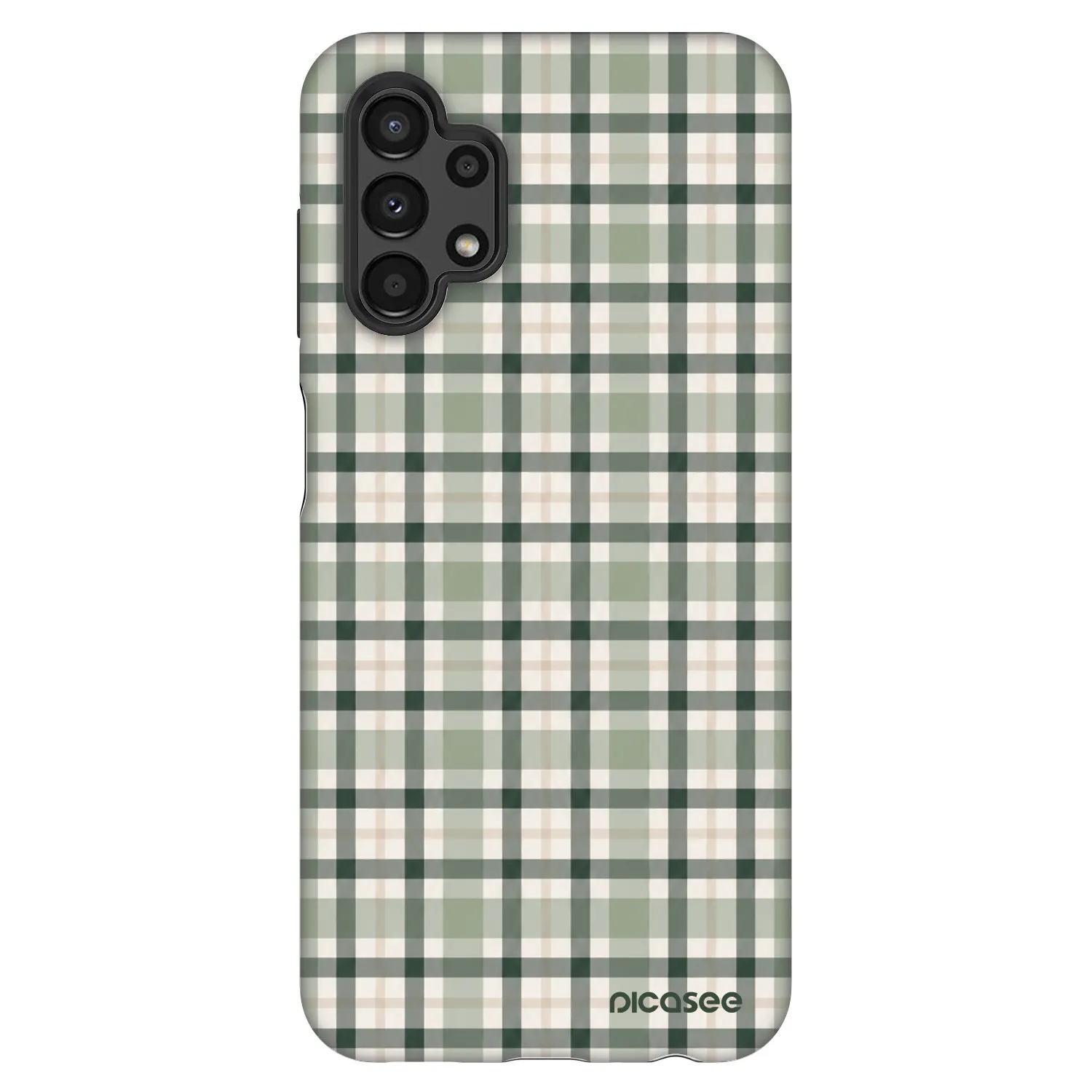 Picasee Fashion Case pro Samsung Galaxy A13 4G A135 - Sage Tartan