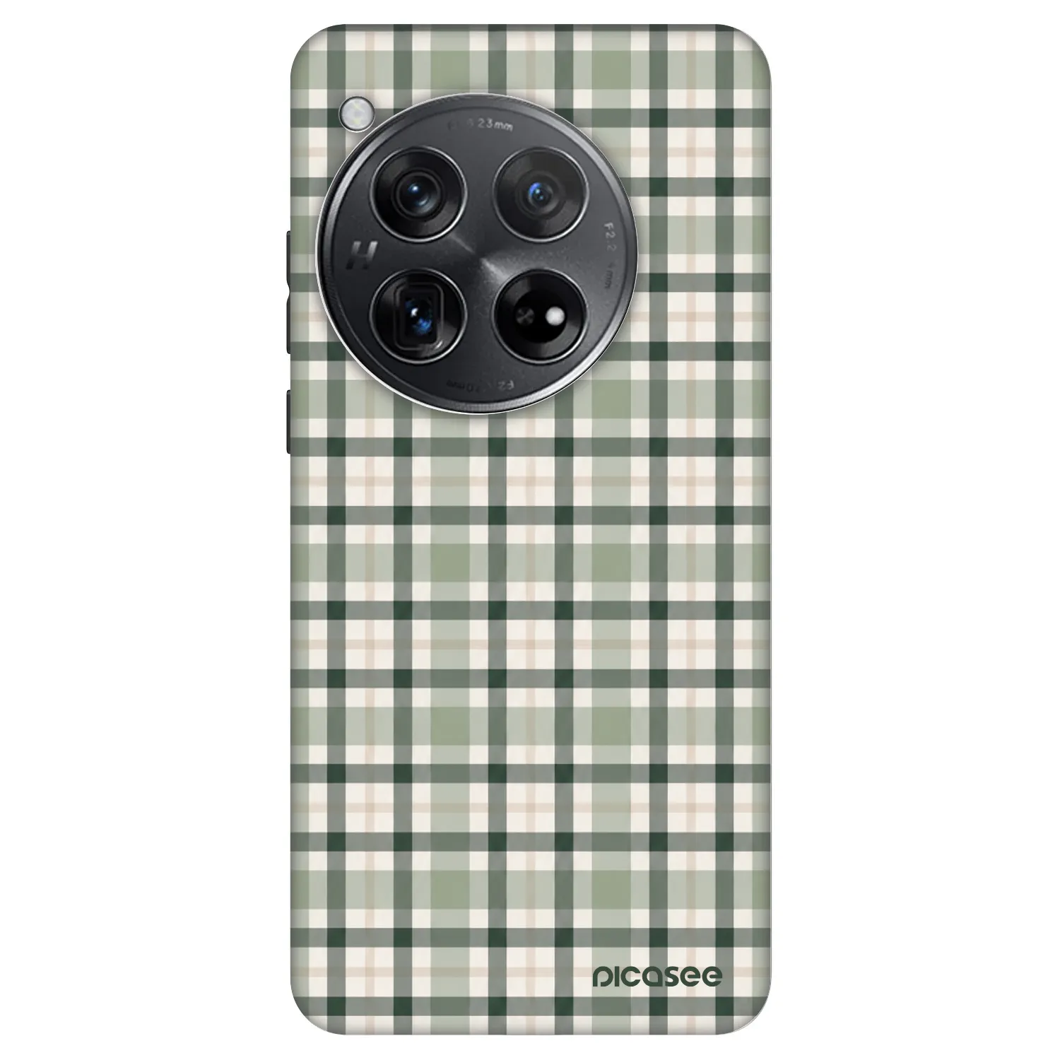 Picasee Fashion Case pro OnePlus 12 5G - Sage Tartan