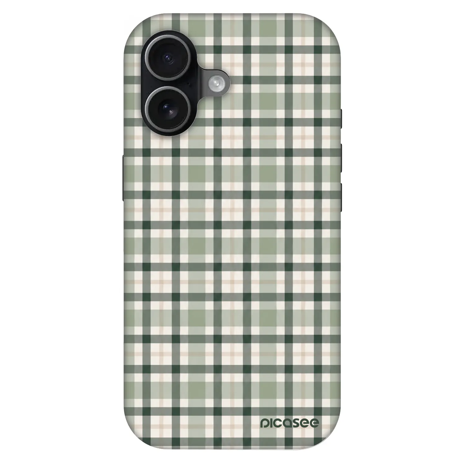 Picasee Fashion Case MagSafe Apple iPhone 17 - Sage Tartan