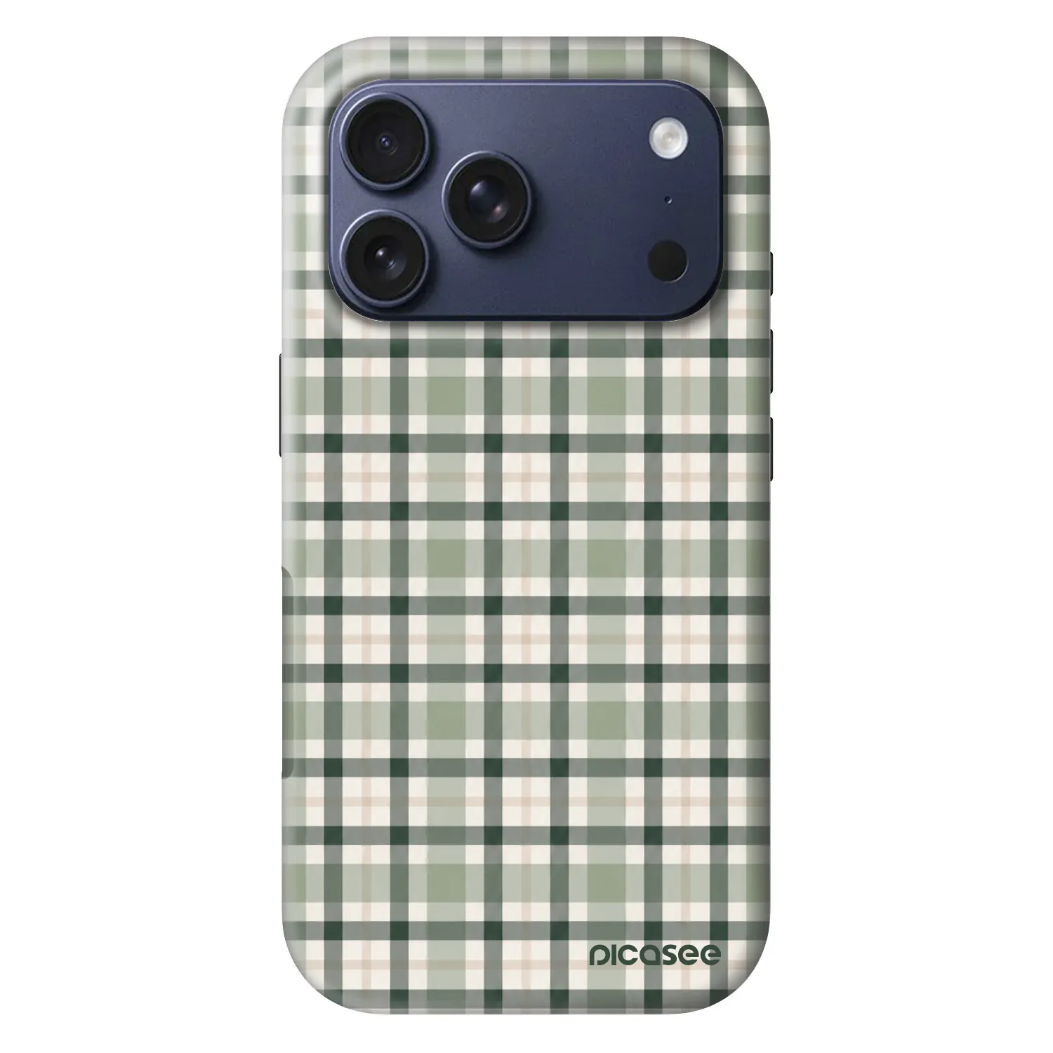 Picasee Fashion Case MagSafe Apple iPhone 17 Pro - Sage Tartan