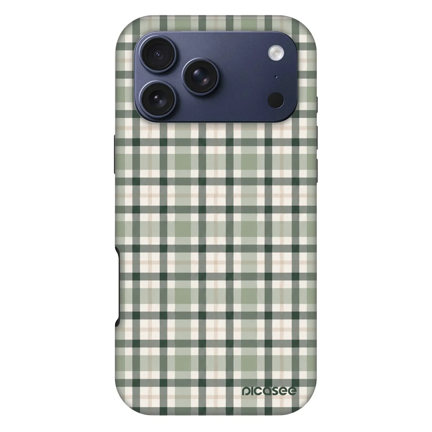 Picasee Fashion Case MagSafe Apple iPhone 17 Pro Max - Sage Tartan