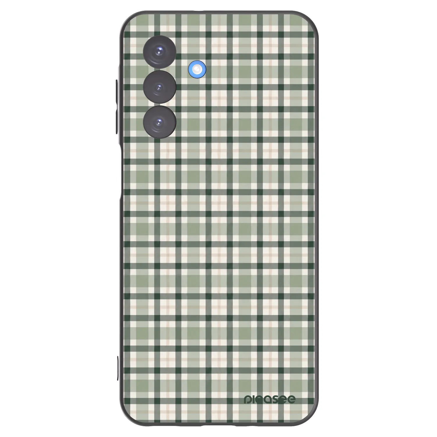 Picasee silikonový černý obal pro Samsung Galaxy A17 5G - Sage Tartan