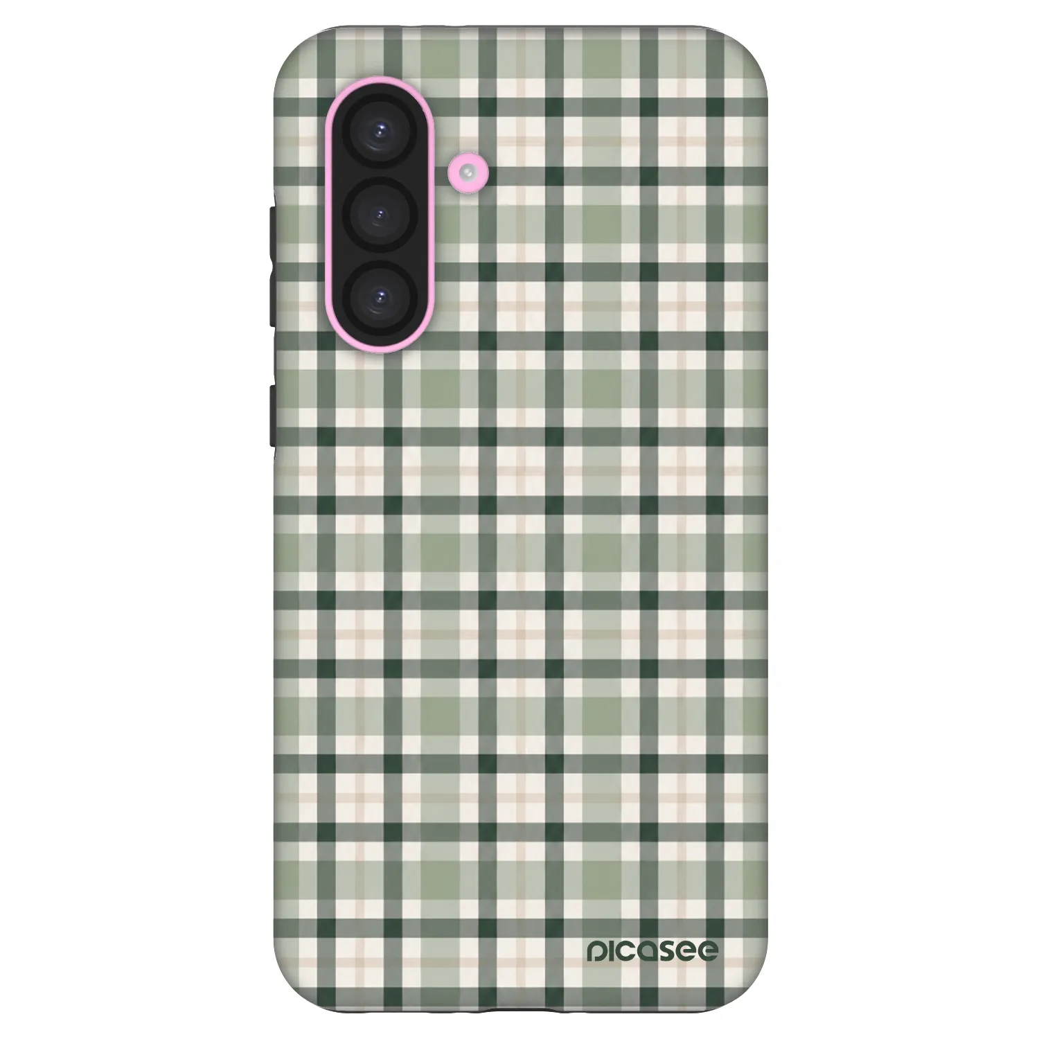 Picasee Fashion Case pro Samsung Galaxy A56 5G A566B - Sage Tartan