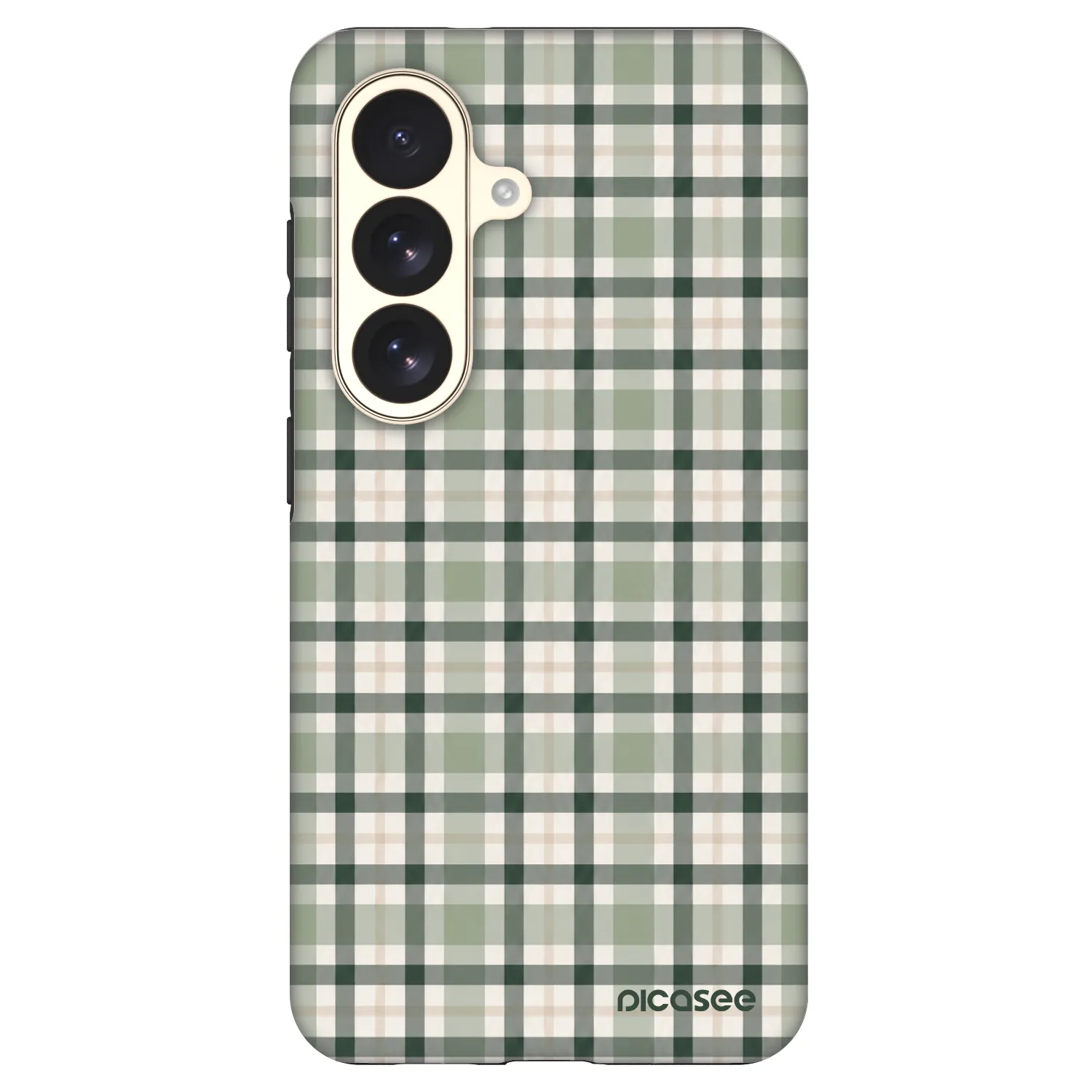 Picasee Fashion Case PowerShare pro Samsung Galaxy S26 - Sage Tartan