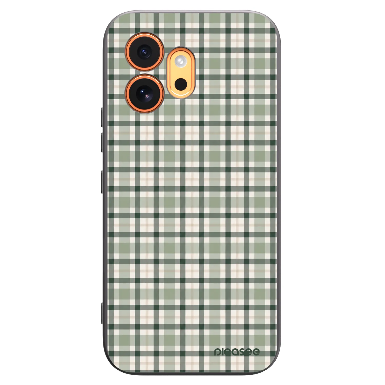 Picasee silikonový černý obal pro Honor 600 - Sage Tartan