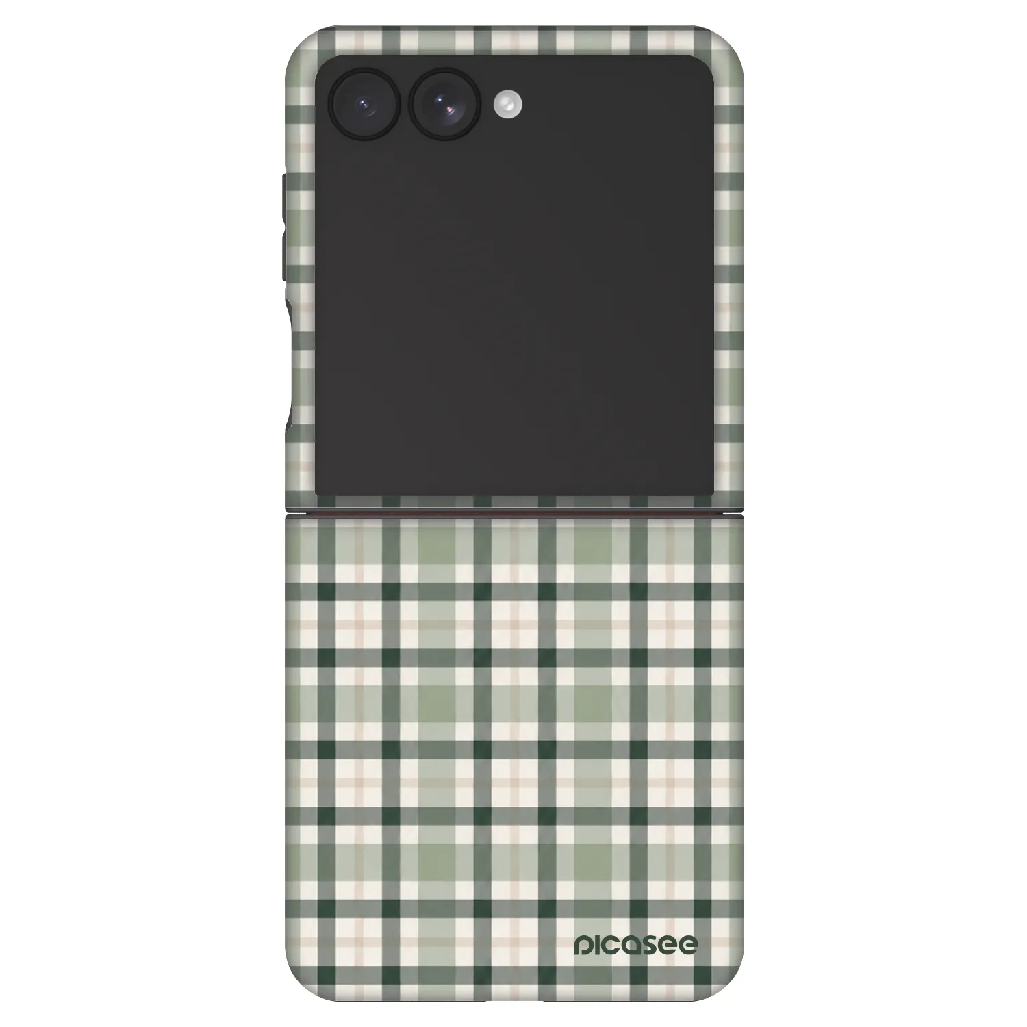 Picasee Fashion Case pro Samsung Galaxy Z Flip7 5G - Sage Tartan