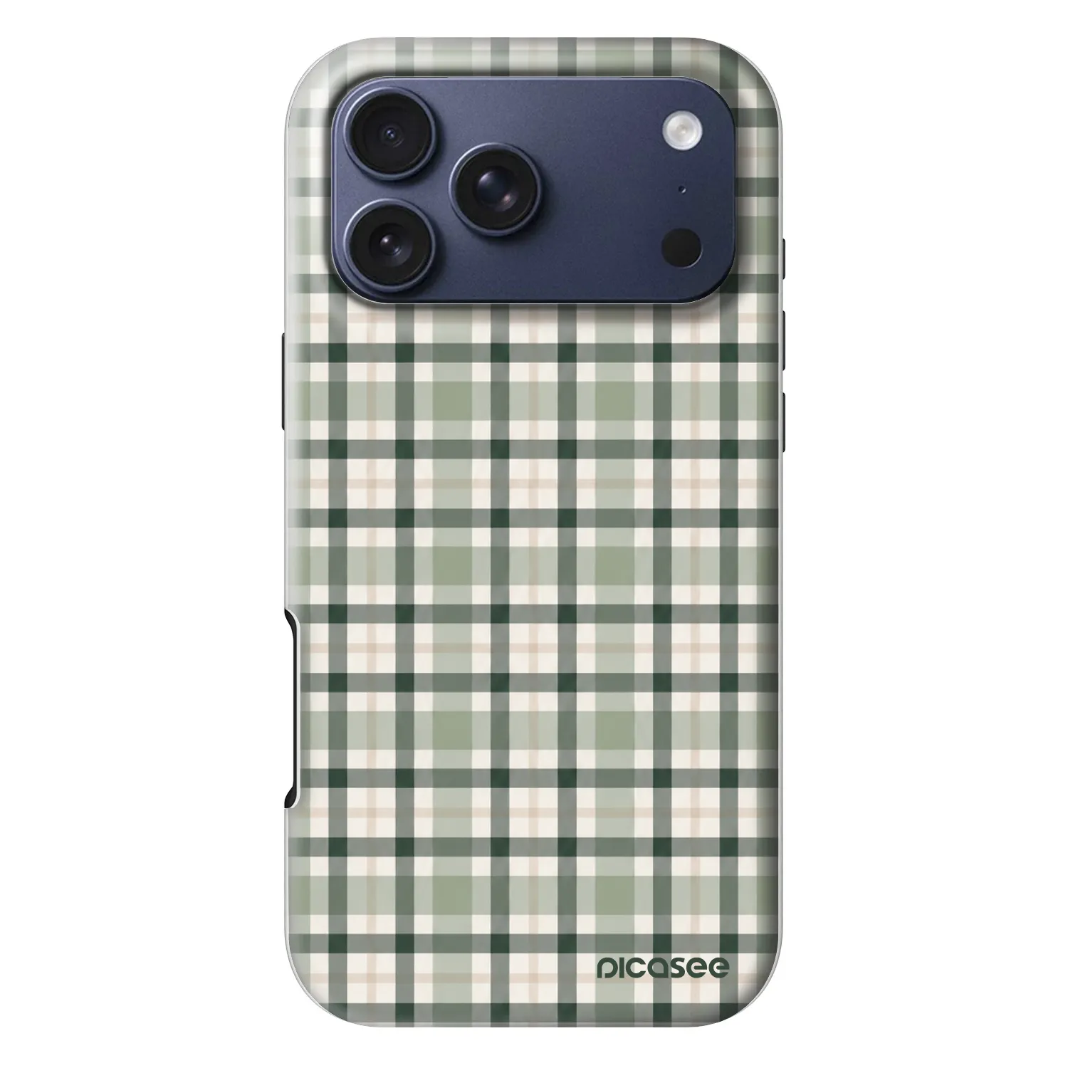 Picasee Fashion Case MagSafe Apple iPhone 18 Pro Max - Sage Tartan