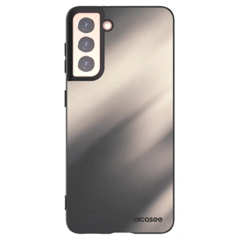 Picasee silikonový černý obal pro Samsung Galaxy S21 5G G991B - Smoky Beige