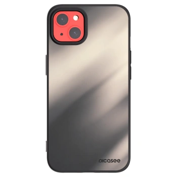 Picasee silikonový černý obal pro Apple iPhone 13 - Smoky Beige