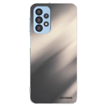 Picasee silikonový průhledný obal pro Samsung Galaxy A23 A235F 4G - Smoky Beige
