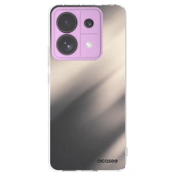Picasee silikonový průhledný obal pro Xiaomi Redmi Note 13 Pro 5G - Smoky Beige