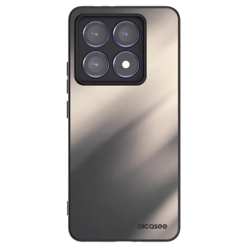 Picasee silikonový černý obal pro Xiaomi 14T Pro - Smoky Beige