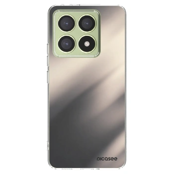 Picasee silikonový průhledný obal pro Xiaomi 14T - Smoky Beige