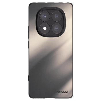 Picasee silikonový černý obal pro Xiaomi Redmi Note 14 Pro+ 5G - Smoky Beige